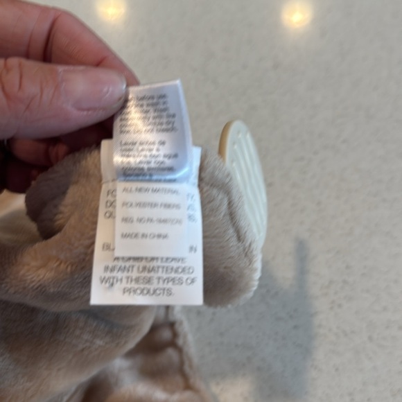 Modern Baby Snuggle Blankie Brown Lion Security Blanket Lovey Activity … - Picture 4 of 7